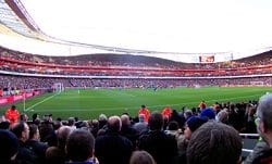 View From The Away Section At Emirates Stadium