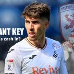 Middlesbrough Eye Swansea’s Josh Key Amidst Swans’ Rebuild