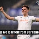 Five Things We Learned from Swansea City’s 3-1 Carabao Cup Win Over Crawley
